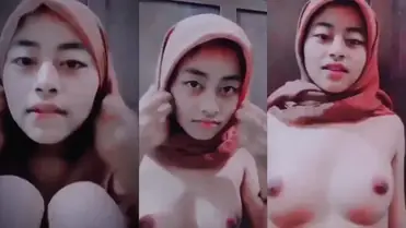Bokep Hijab Adik Nakal Pamer Memek Kirim Video ke Pacar