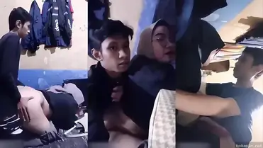 Bokep Jilbab Main Diam-Diam Cewek Tetangga Pas Pacar Pergi