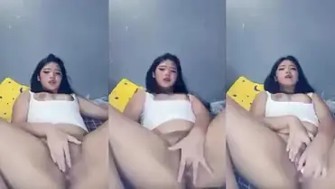 Bokep SMA Cewek Cantik Main Solo Di Kamar