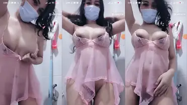 Citra Tobrut Lepas Hijab Mandi